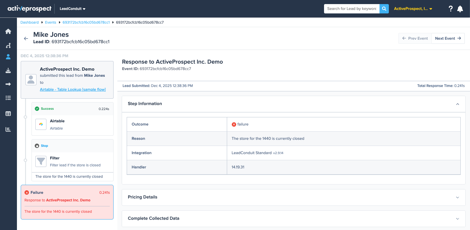 airtable outcome