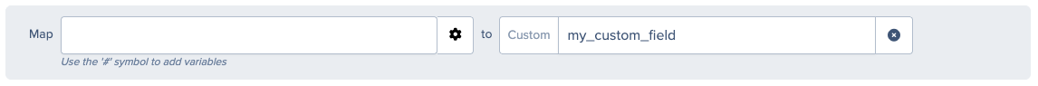 Hatch custom field mapping