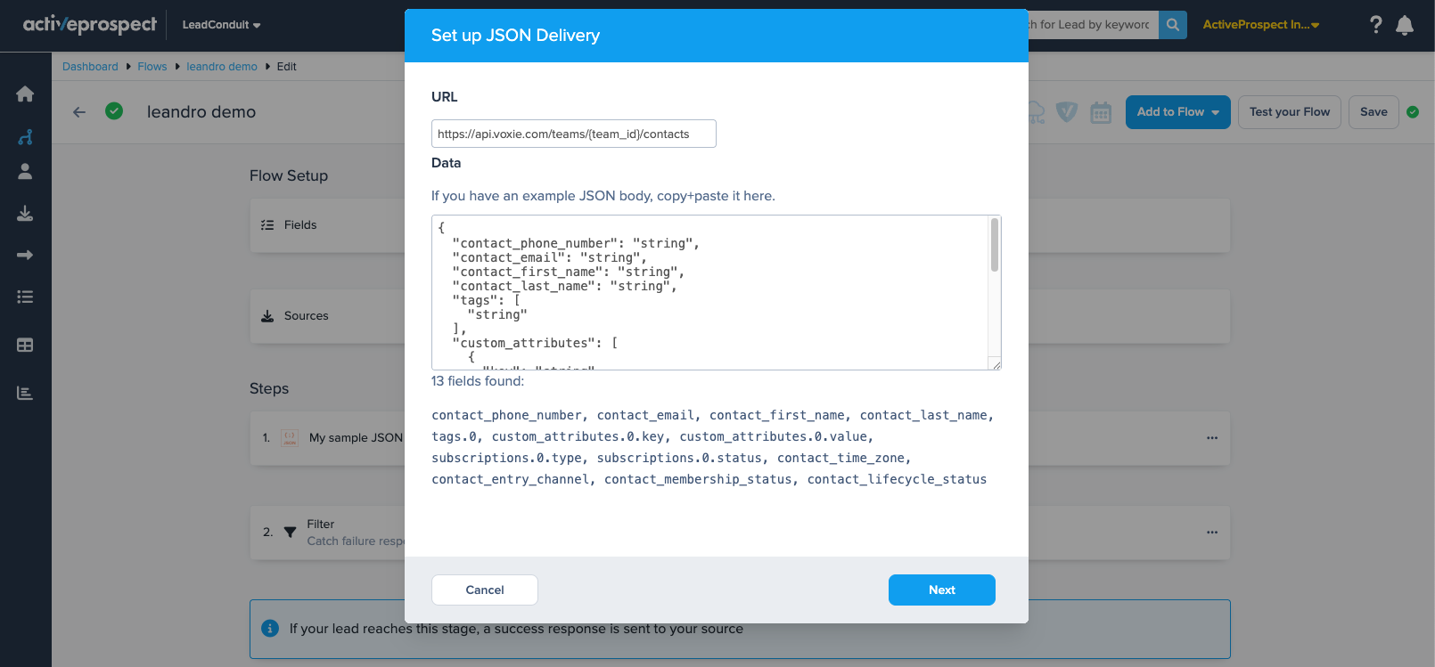 json bearer payload