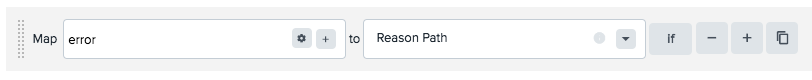 Reason Path mapping example
