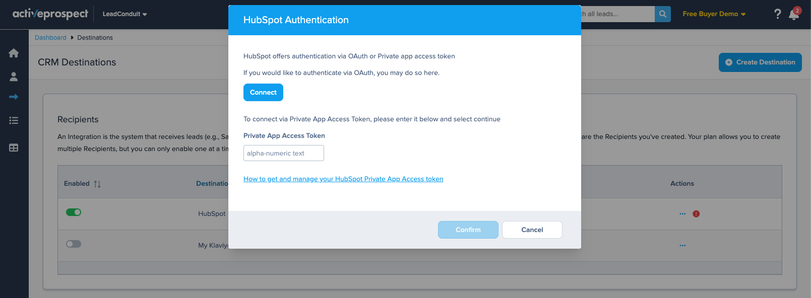 destination authentication