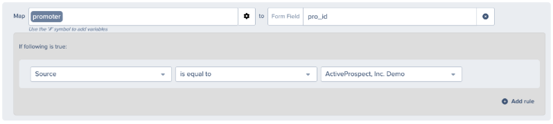leadperfection create lead field