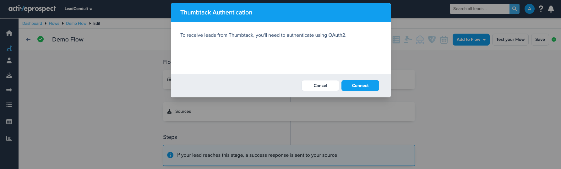 Thumbtack authentication