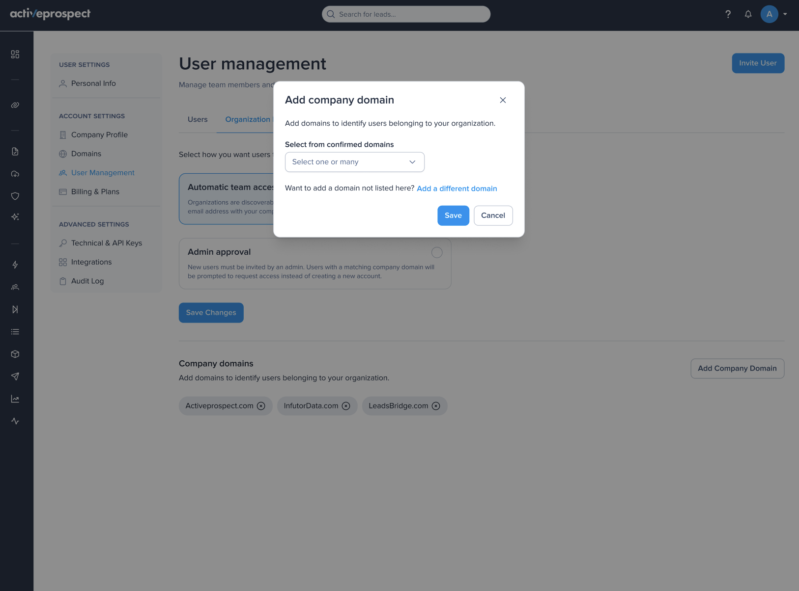 add-company-domain